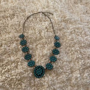 Turquoise and Silver Necklace